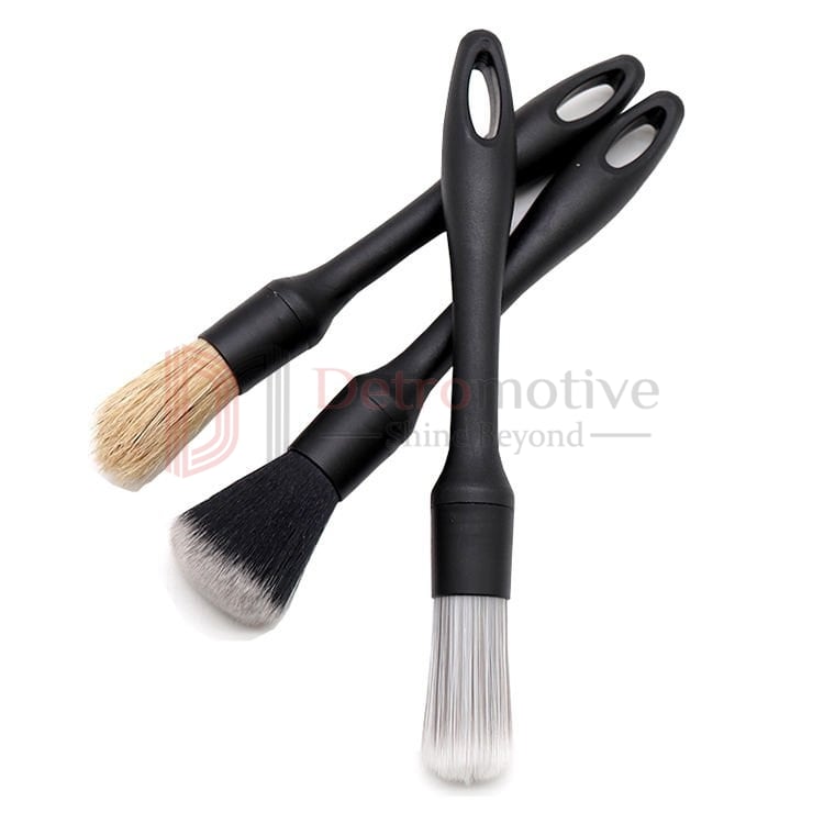 Premium Brush Set — 3 pcs, Black