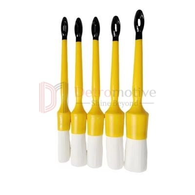 Premium Brush Set — 5 pcs, Yellow/White, Hard — photo 1 of 3