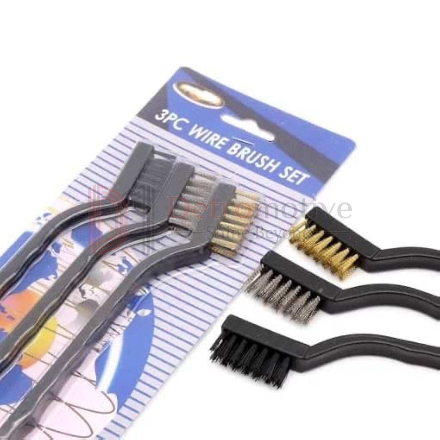 Wire Brush — Set of 3