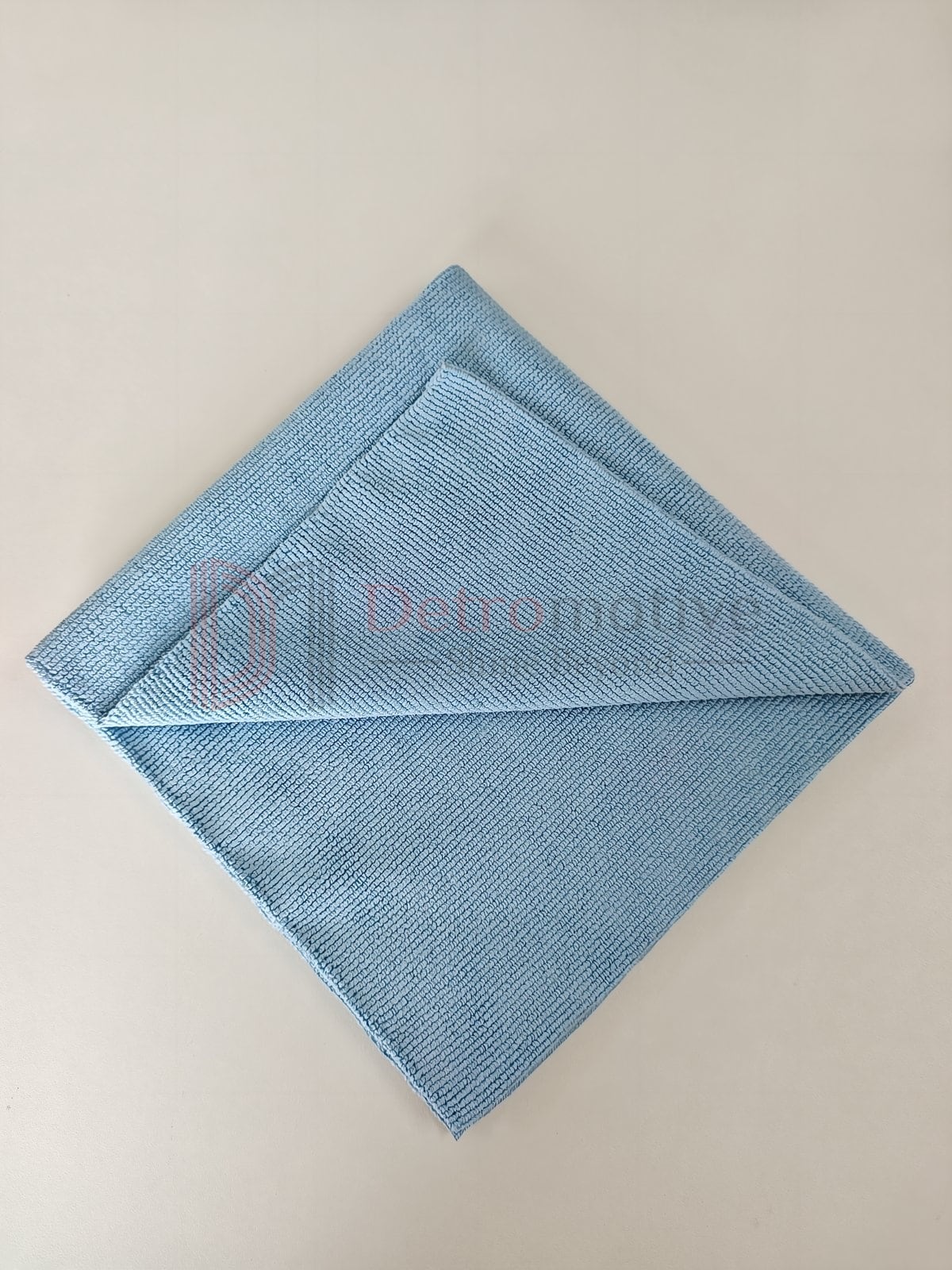Pearl Microfiber Cloth — Blue, 40×40cm, 400 GSM