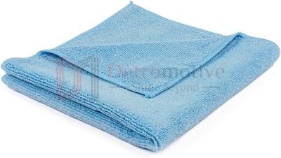 Microfiber Cloth — Sky Blue, 40×40cm, 350 GSM, Overlock Edge — photo 1 of 2