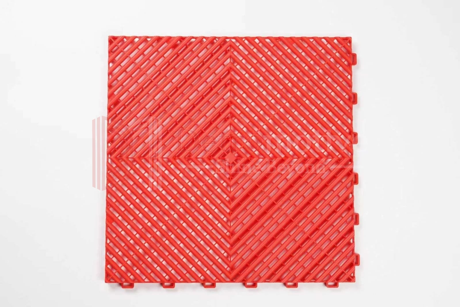 Floor Mat Tile (Red) 400*400*18mm