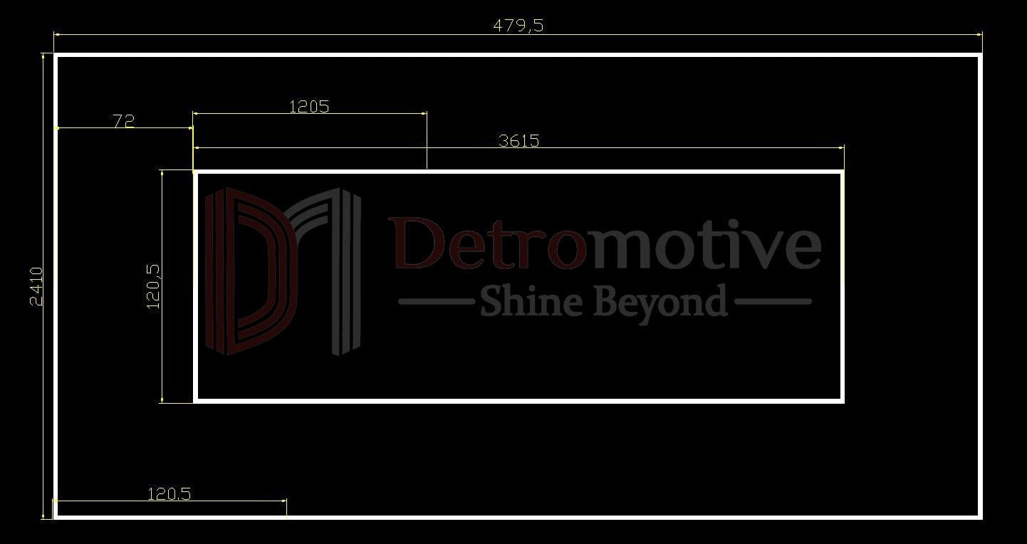 Rectangle Light 2 — White