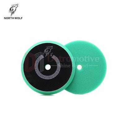 Dual-Action Foam Buffing Pad — Green, 5 inch, 25 mm — photo 1 of 5