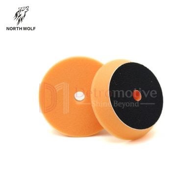 Dual Action Foam Buffing Pad — Orange 3 inch — photo 1 of 7