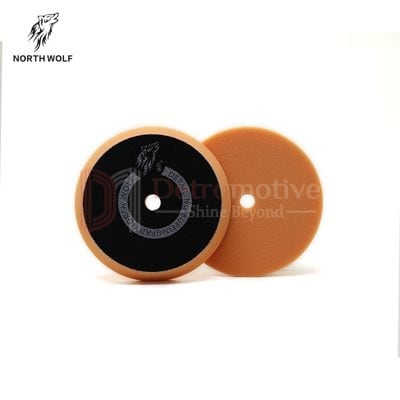 Dual Action Foam Buffing Pad — Orange 5 inch — photo 1 of 4