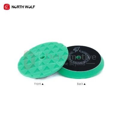 Dual Action Foam Buffing Pad — Green Diamond 6 inch — photo 1 of 3