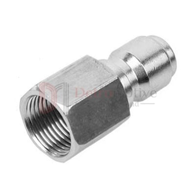 Connector 1/4 F→1/4 Plug — Stainless Steel 201 — photo 1 of 3