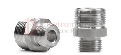 Connector M22/14 M→3/8 M — Stainless Steel 201 — photo 1 of 5