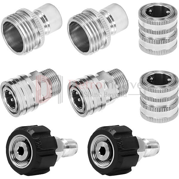 Connector M22/14 — Set of 8, Stainless Steel 304