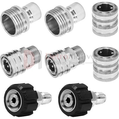 Connector M22/14 — Set of 8, Stainless Steel 304 — photo 1 of 3