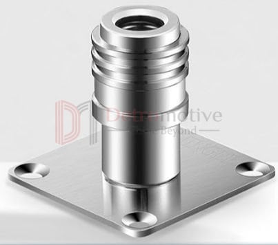 Holder, Self-Locking 1/4 QC — Stainless Steel 304