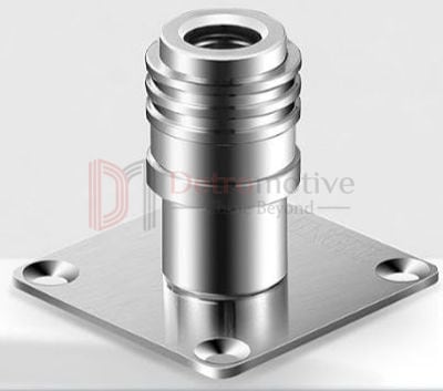 Holder, Self-Locking 1/4 QC — Stainless Steel 304 — photo 1 of 6
