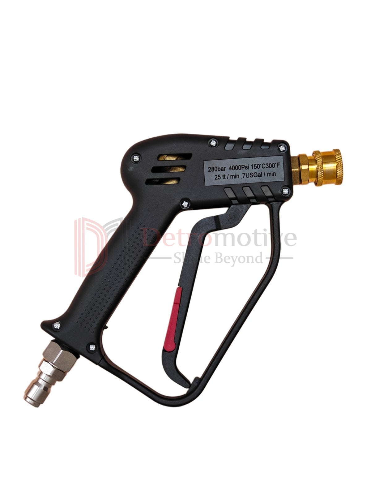Pressure Gun with Swivel — Stainless Steel 304 & Brass