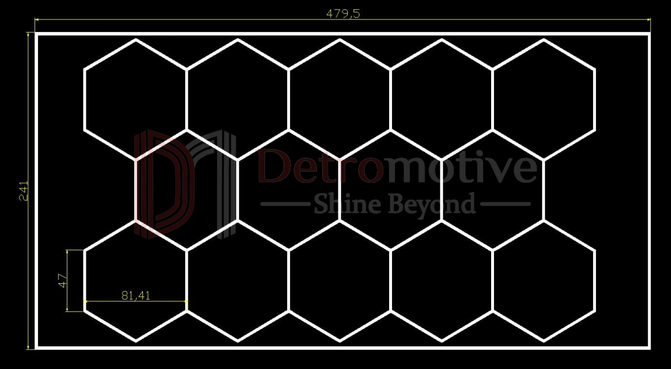Hex Light White — 14