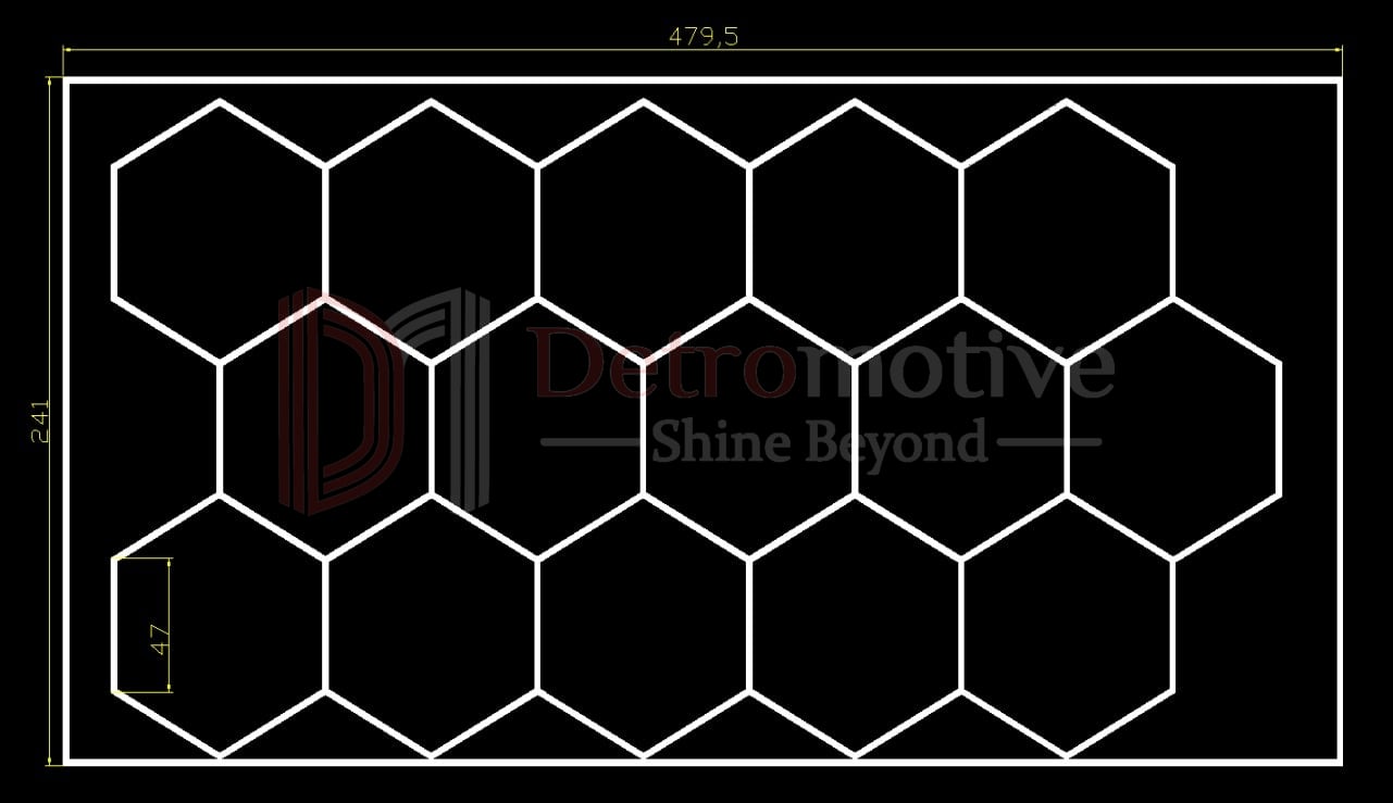 Hex Light — White (15)