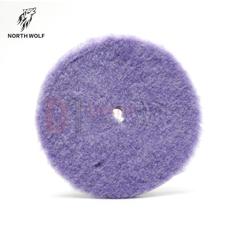 Wool Polishing Pad — Light Purple, 10mm, 3 inch