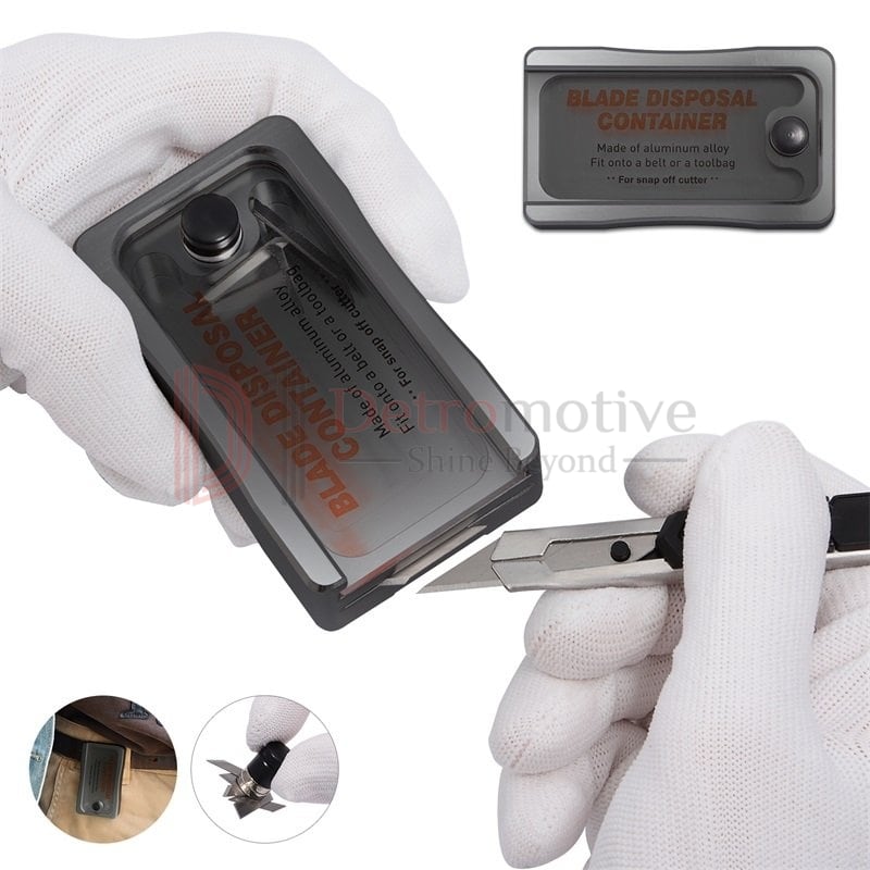 Metal Blade Disposal Container