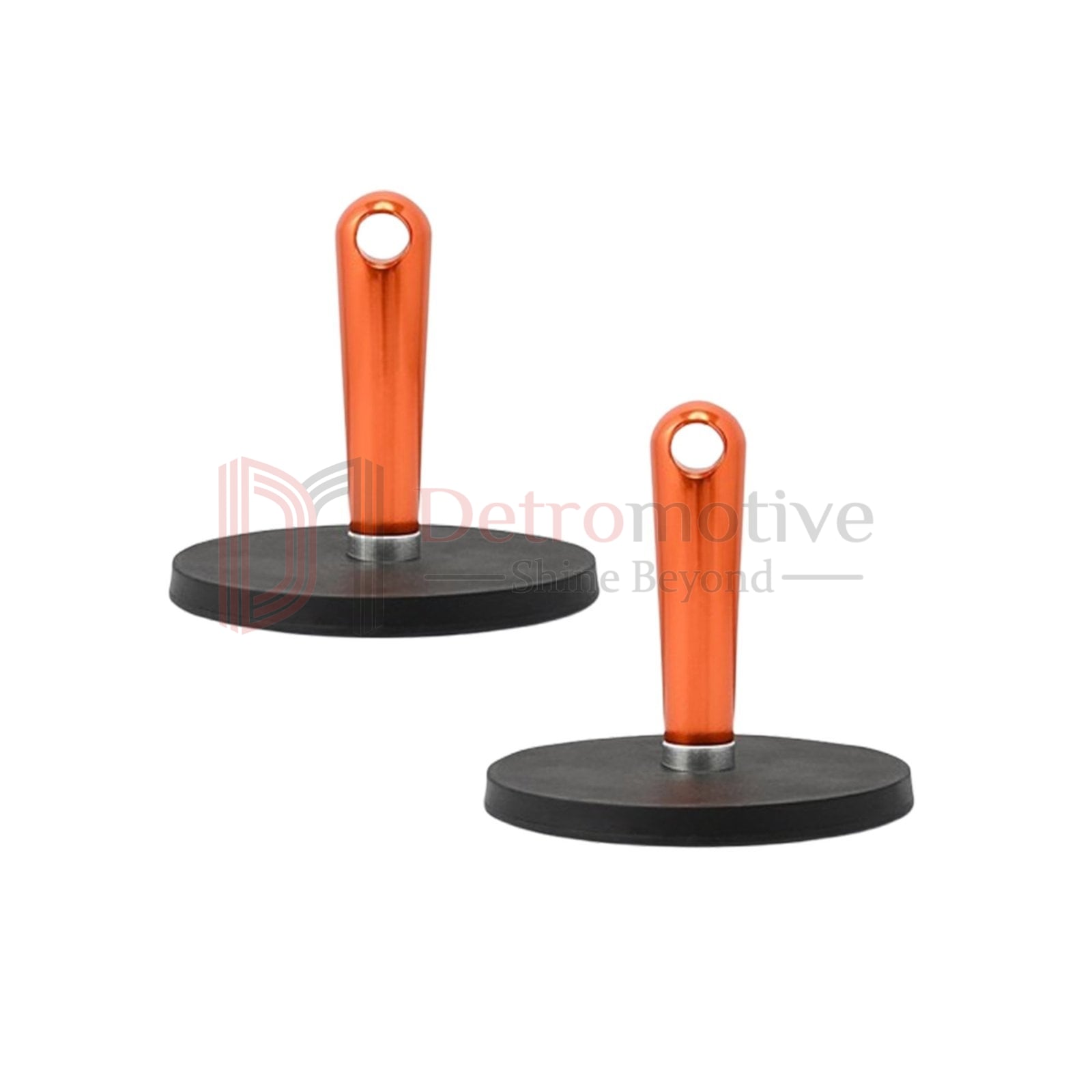 Metal Handle Vinyl Magnet Holder — 88mm Diameter