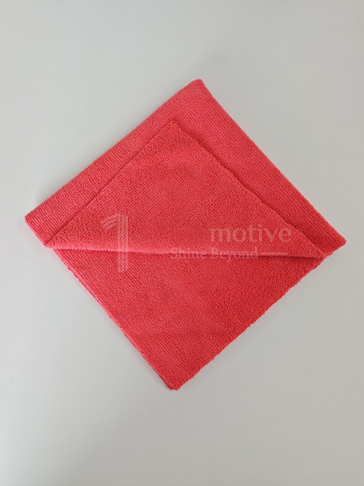 Microfiber Cloth — Red, 40×40cm, 250 GSM