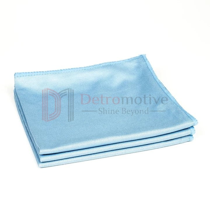 Glass Towel — Light Blue, 40×40cm, 320 GSM