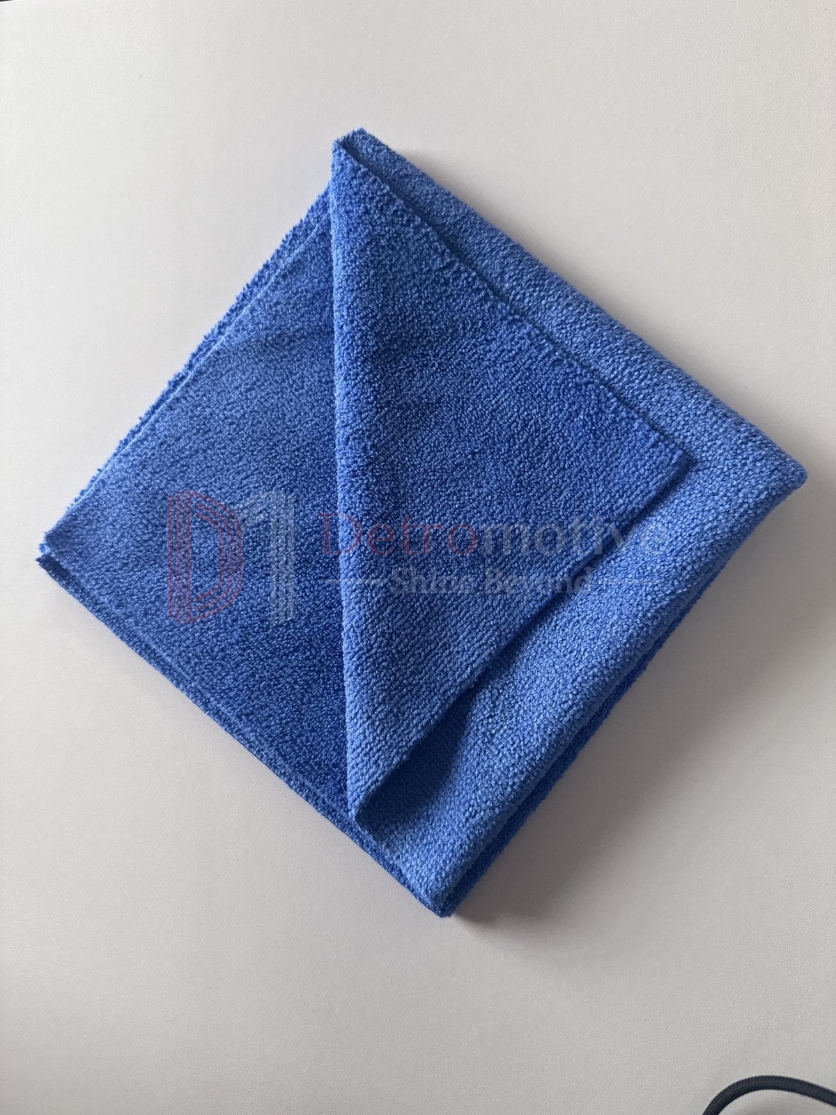 Microfiber Cloth — Dark Blue, 40×40cm, 350 GSM