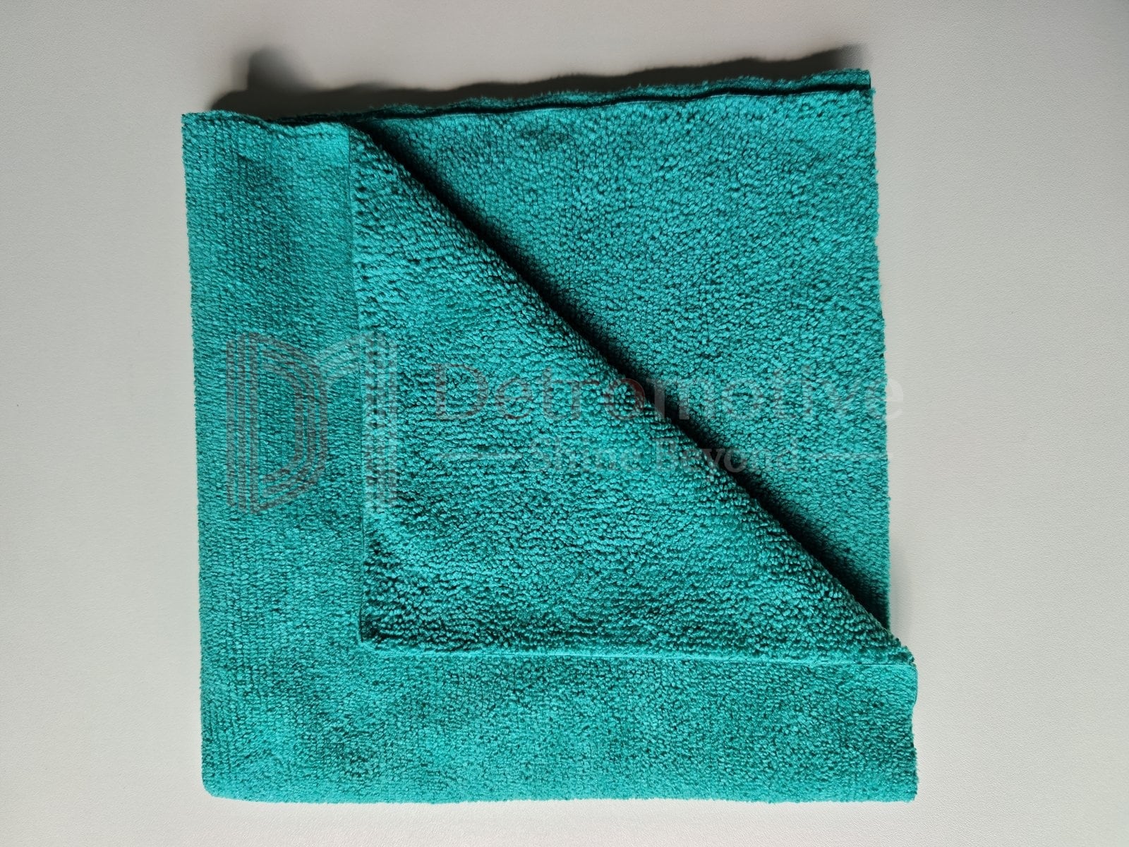 Microfiber Cloth — Green, 40×40cm, 350 GSM