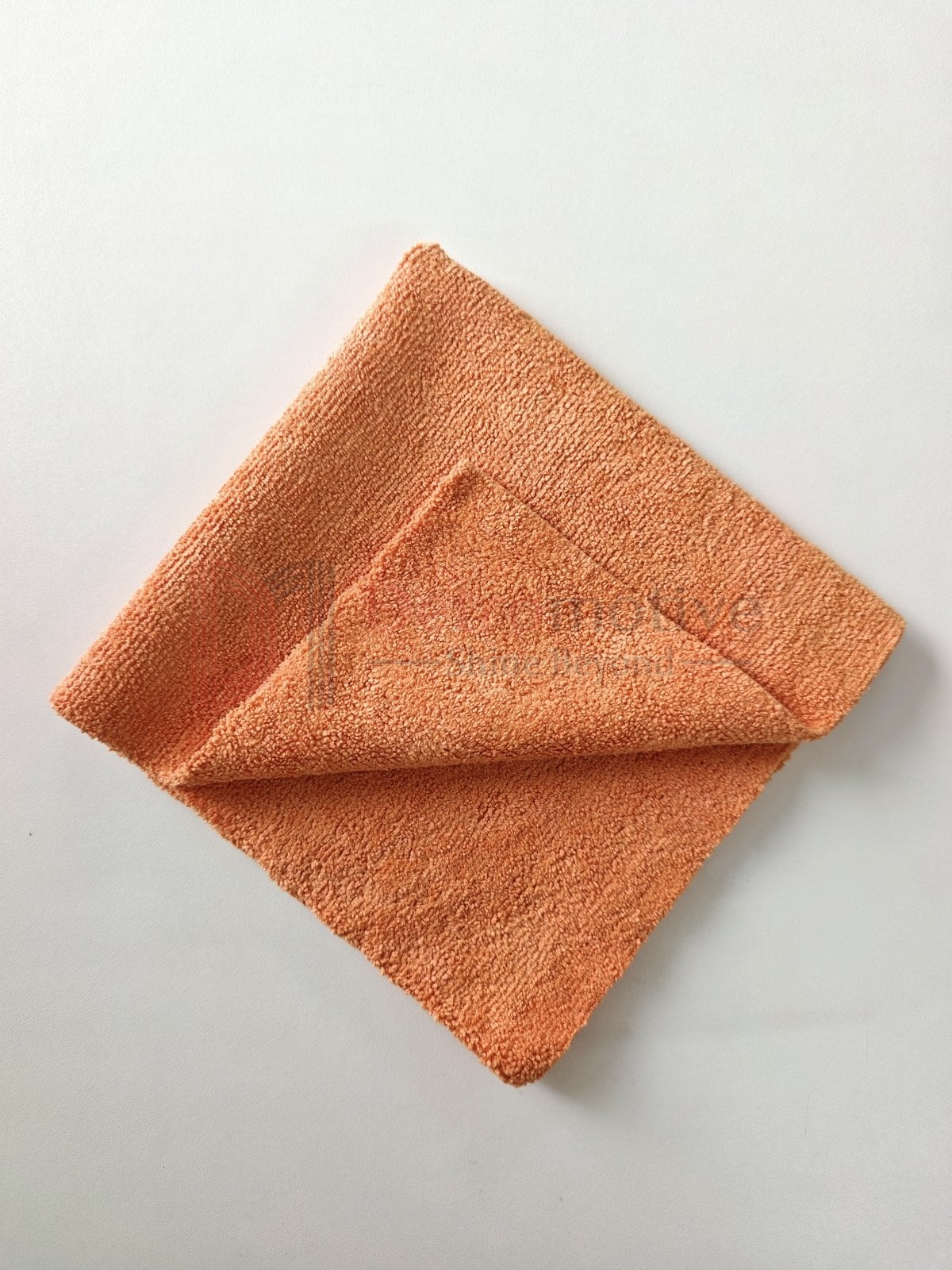 Microfiber Cloth — Orange, 40×40cm, 350 GSM