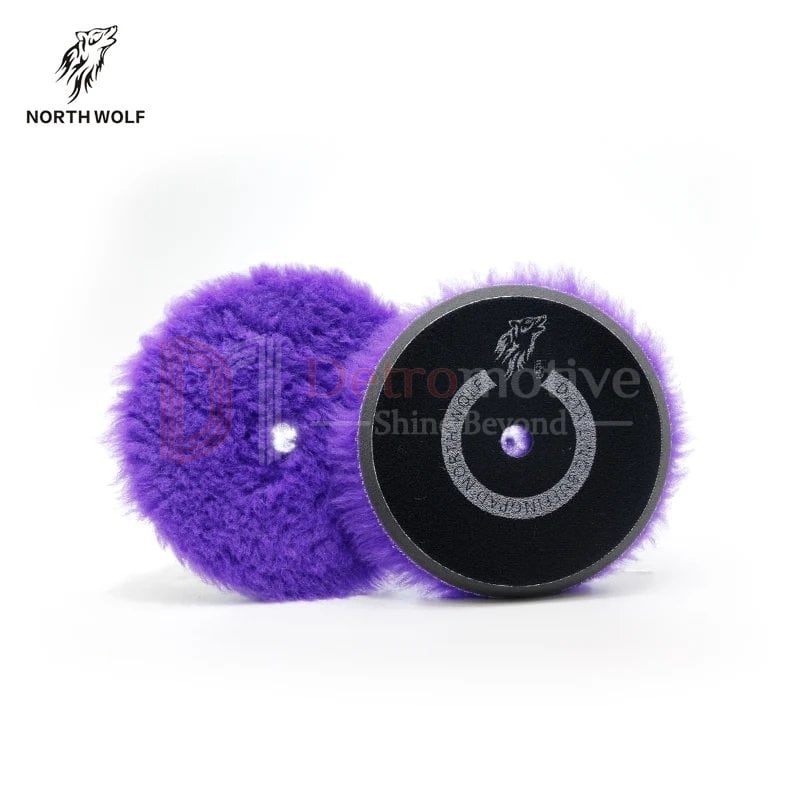 Wool Buffing Pad — 6 inch, Purple