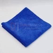 Microfiber Cloth — Dark Blue, 40×40cm, 400 GSM
