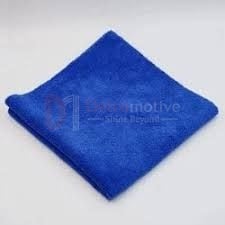 Microfiber Cloth — Dark Blue, 40×40cm, 400 GSM — photo 1 of 2