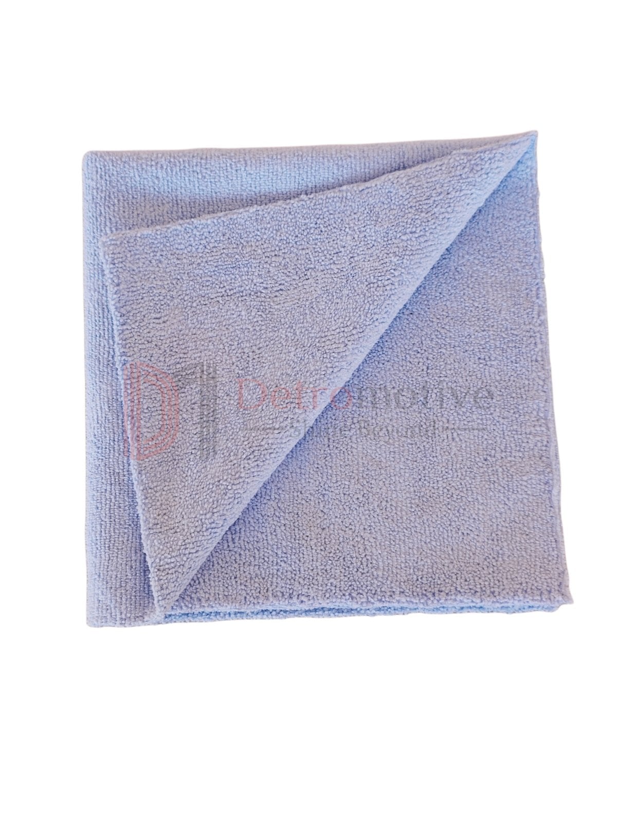 Microfiber Cloth — Light Blue, 40×40cm, 400 GSM