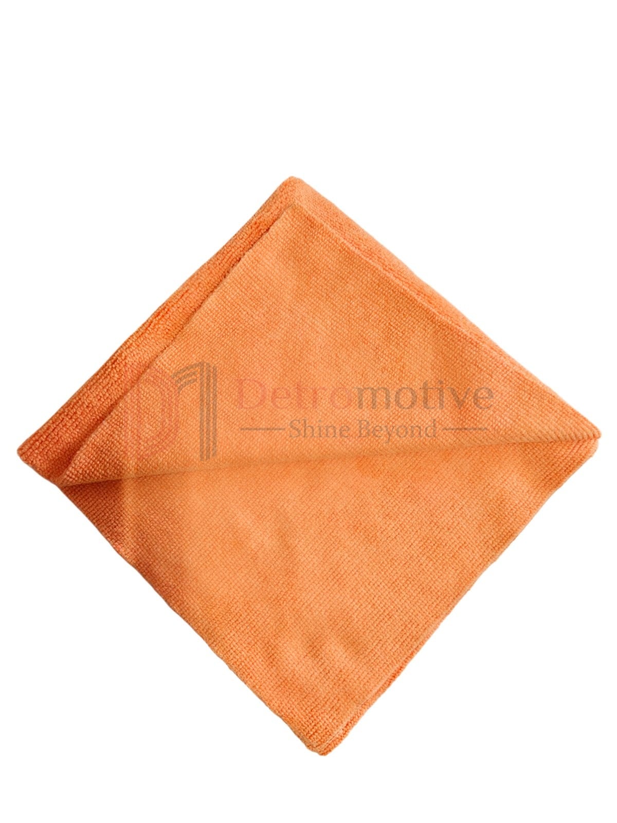 Microfiber Cloth — Orange, 40×40cm, 400 GSM