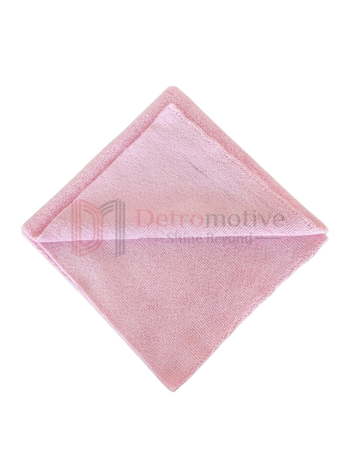 Microfiber Cloth — Pink, 40×40cm, 400 GSM