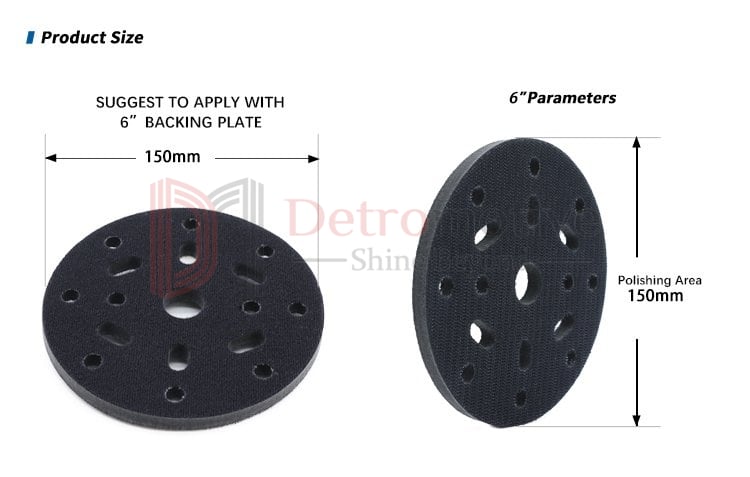 Interface Pad — 6 inch, 12-hole