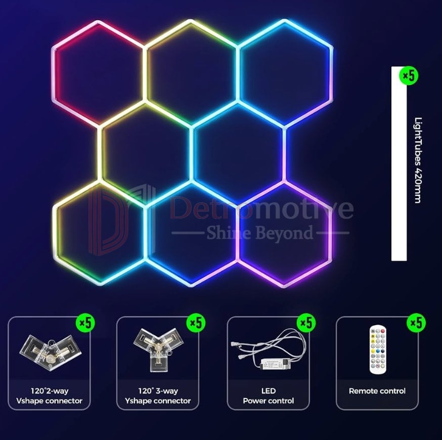 RGB Hex Light - 8