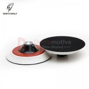 RO Backing Plate — White Super Flexi, 6 inch