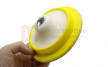 RO Backing Plate — Yellow Flexi, 5 inch