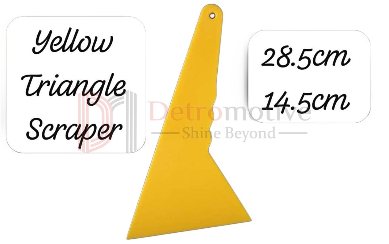 Scraper — Yellow Triangle