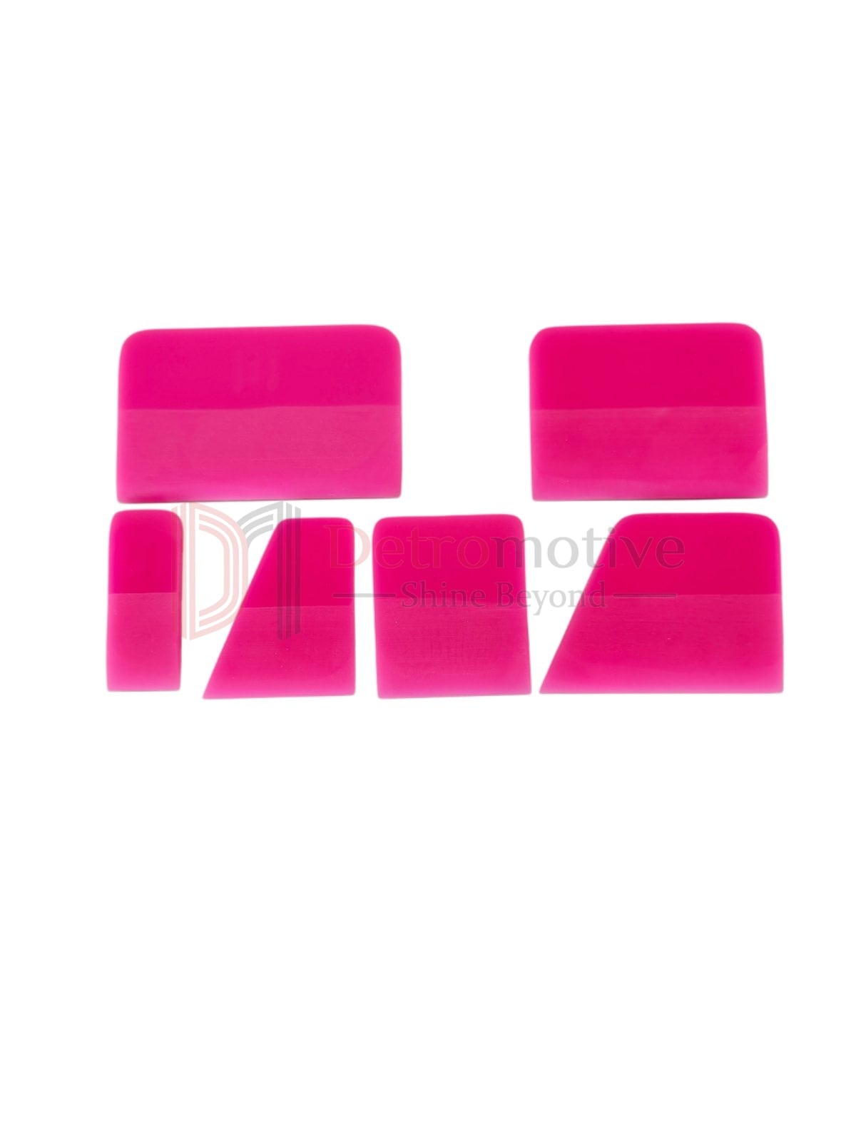 Special PPF Soft Squeegee — Set of 6, Pink