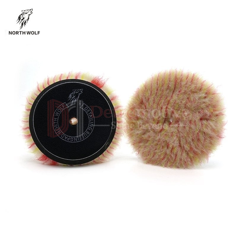 Tri-Colour Wool Pad — 5 inch (Cut & Finish)