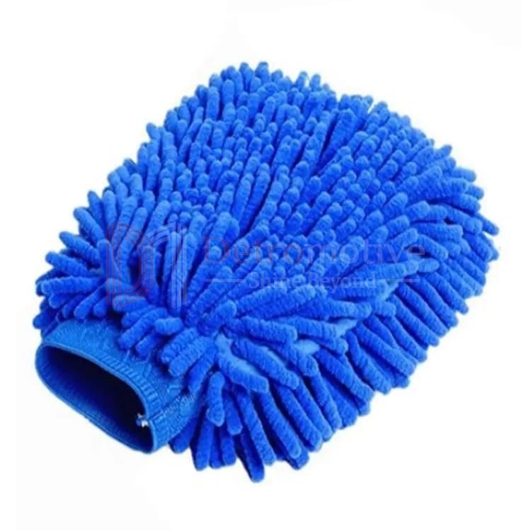Car Wash Mitt — Blue