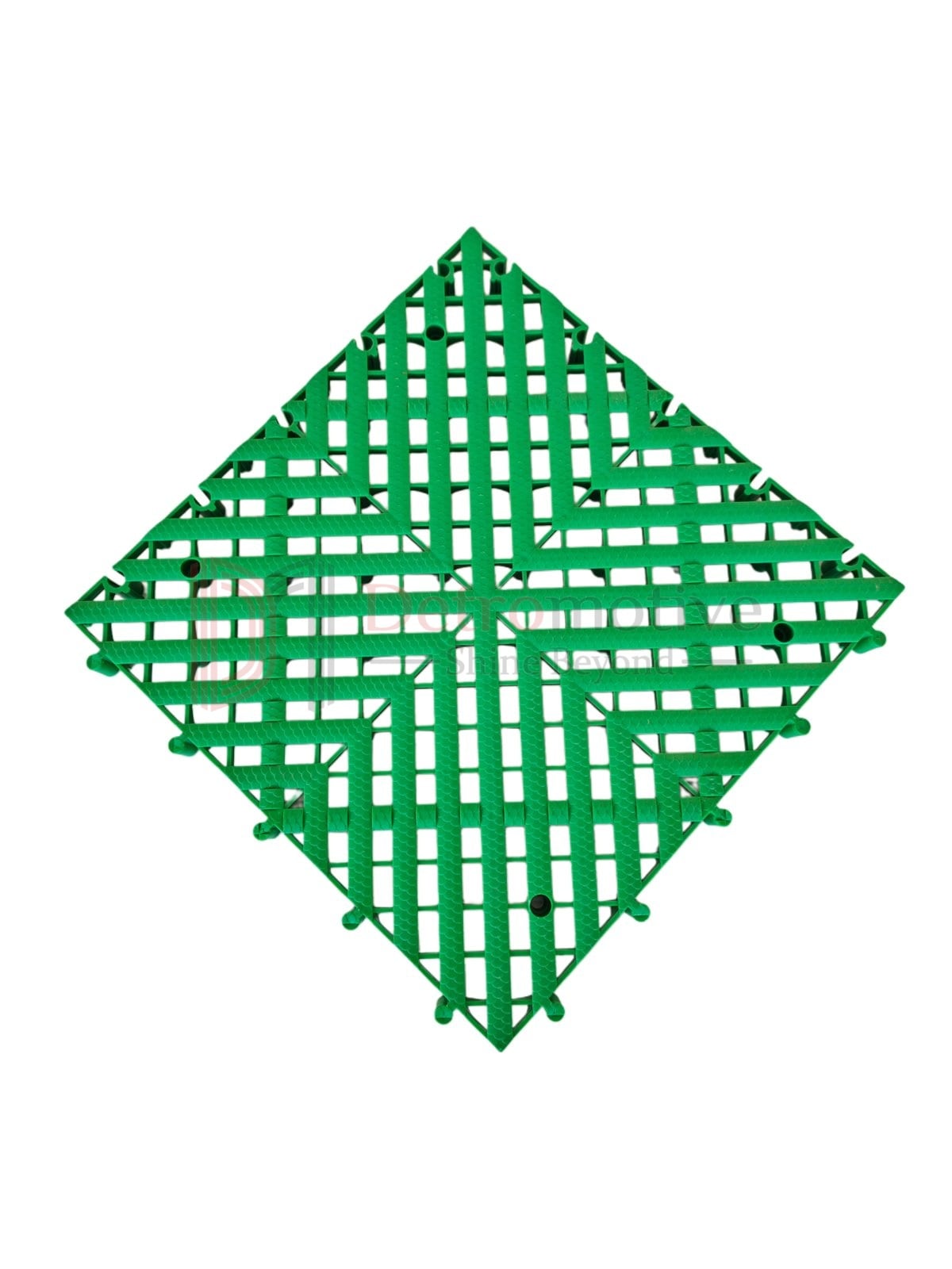 Floor Mat Tile — Green, 400×400×30mm