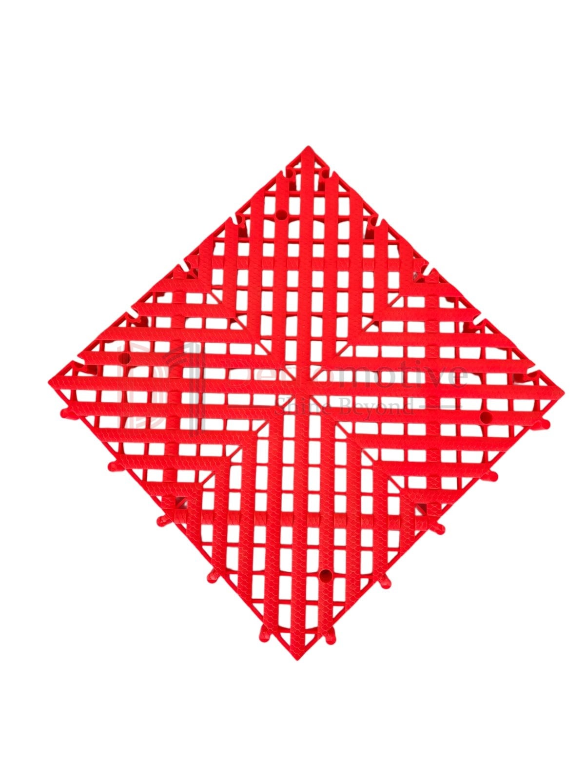 Floor Mat Tile — Red, 400×400×30mm