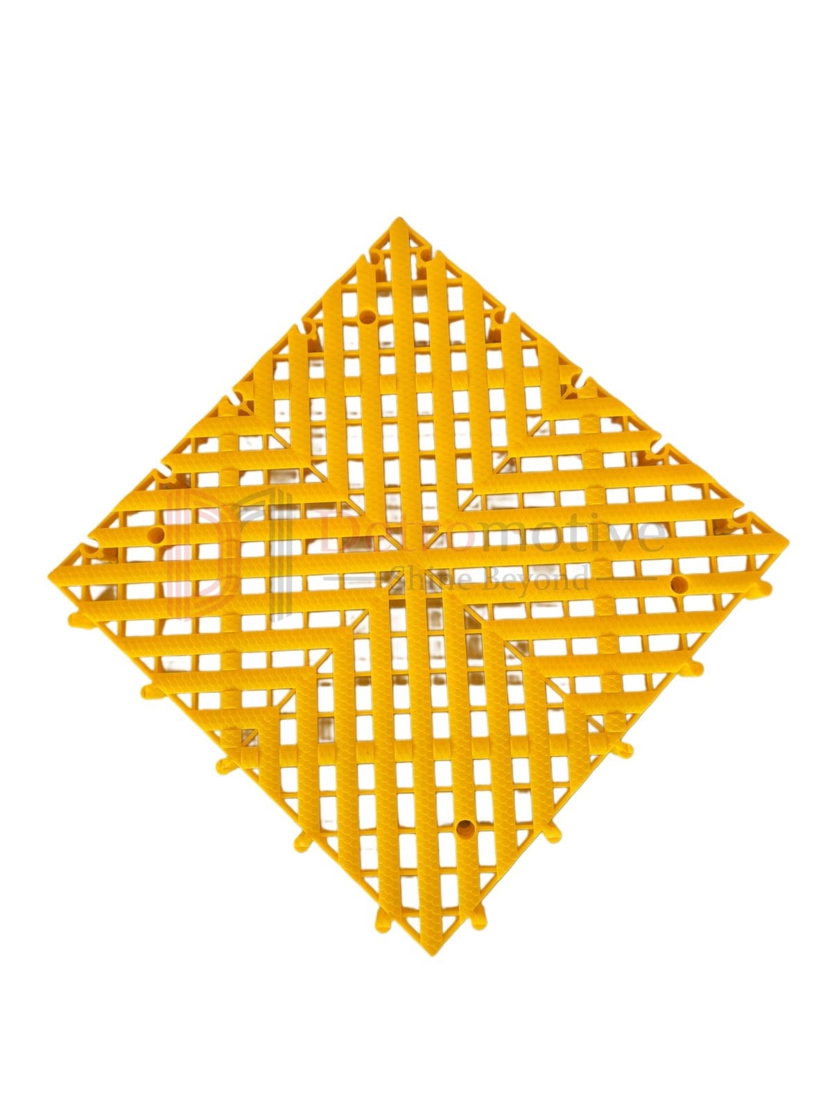 Floor Mat Tile — Yellow, 400×400×30mm